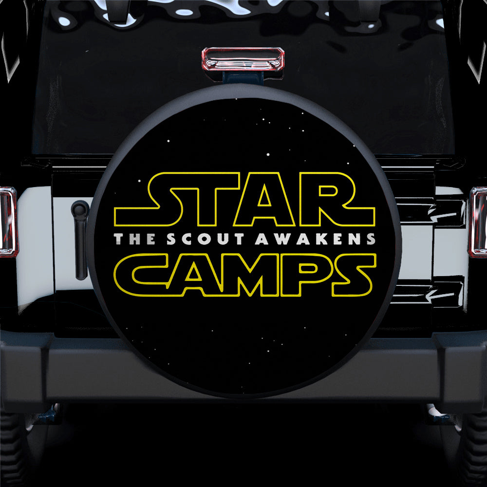 Star Camps The Scout Awakens Car Spare Tire Covers Gift For Campers Nearkii