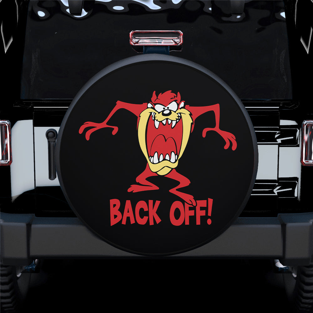 Taz Mania Back Off Car Spare Tire Gift For Campers Nearkii