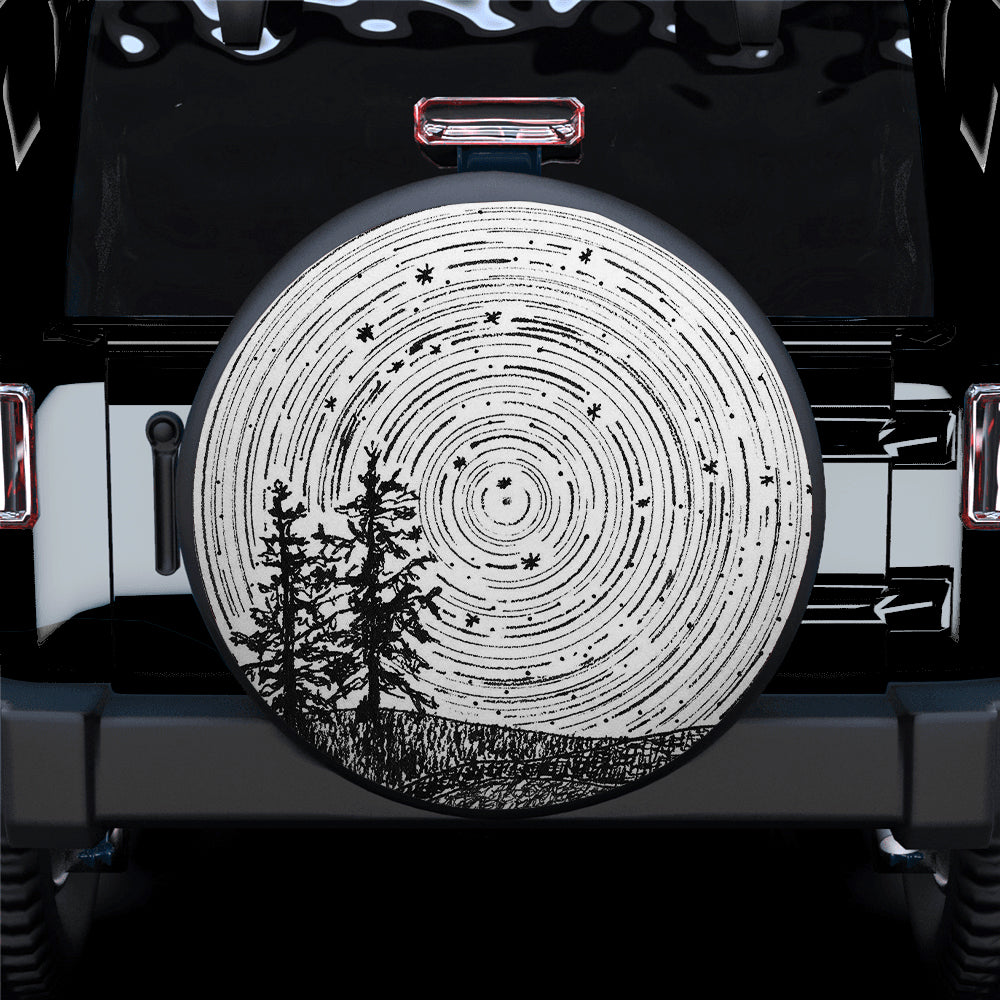 Traveling Camper Jeep Car Spare Tire Cover Gift For Campers Nearkii