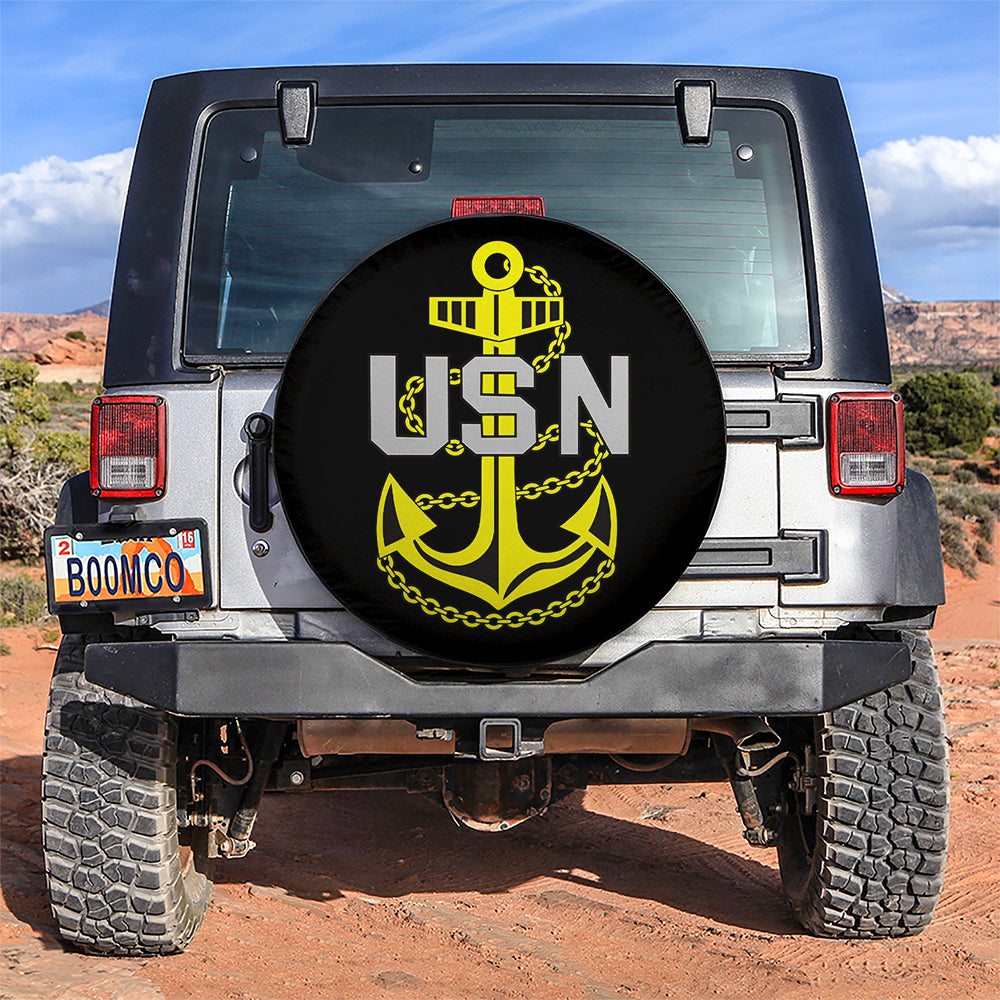 USN Car Spare Tire Covers Gift For Campers Nearkii