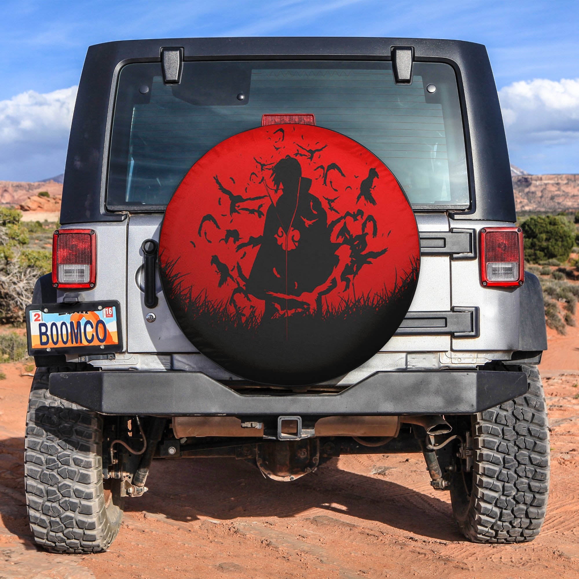 Uchiha Itachi Shadow Spare Tire Covers Gift For Campers Nearkii