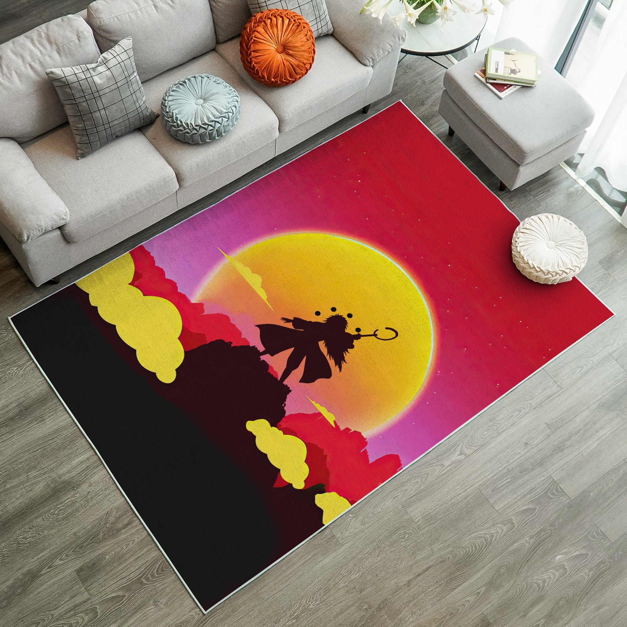 Uchiha Madara Naruto Carpet Rug Carpet Rug Home Room Decor Nearkii