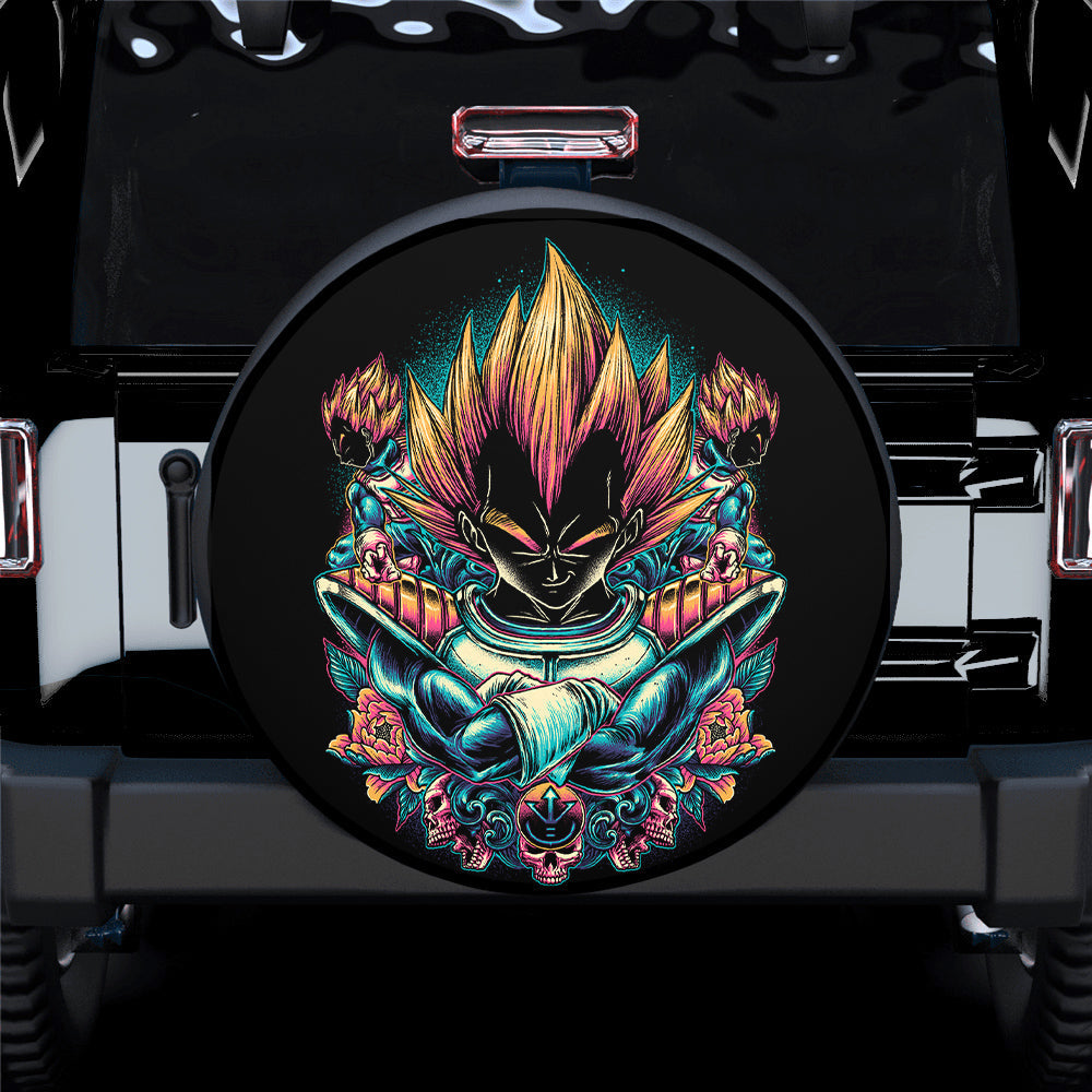 Vegeta Dragon Ball Car Spare Tire Covers Gift For Campers Nearkii