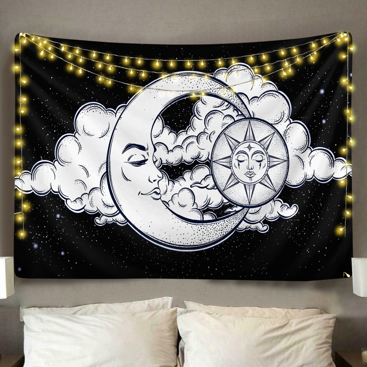 Sun And Moon Tapestry Room Decor Nearkii