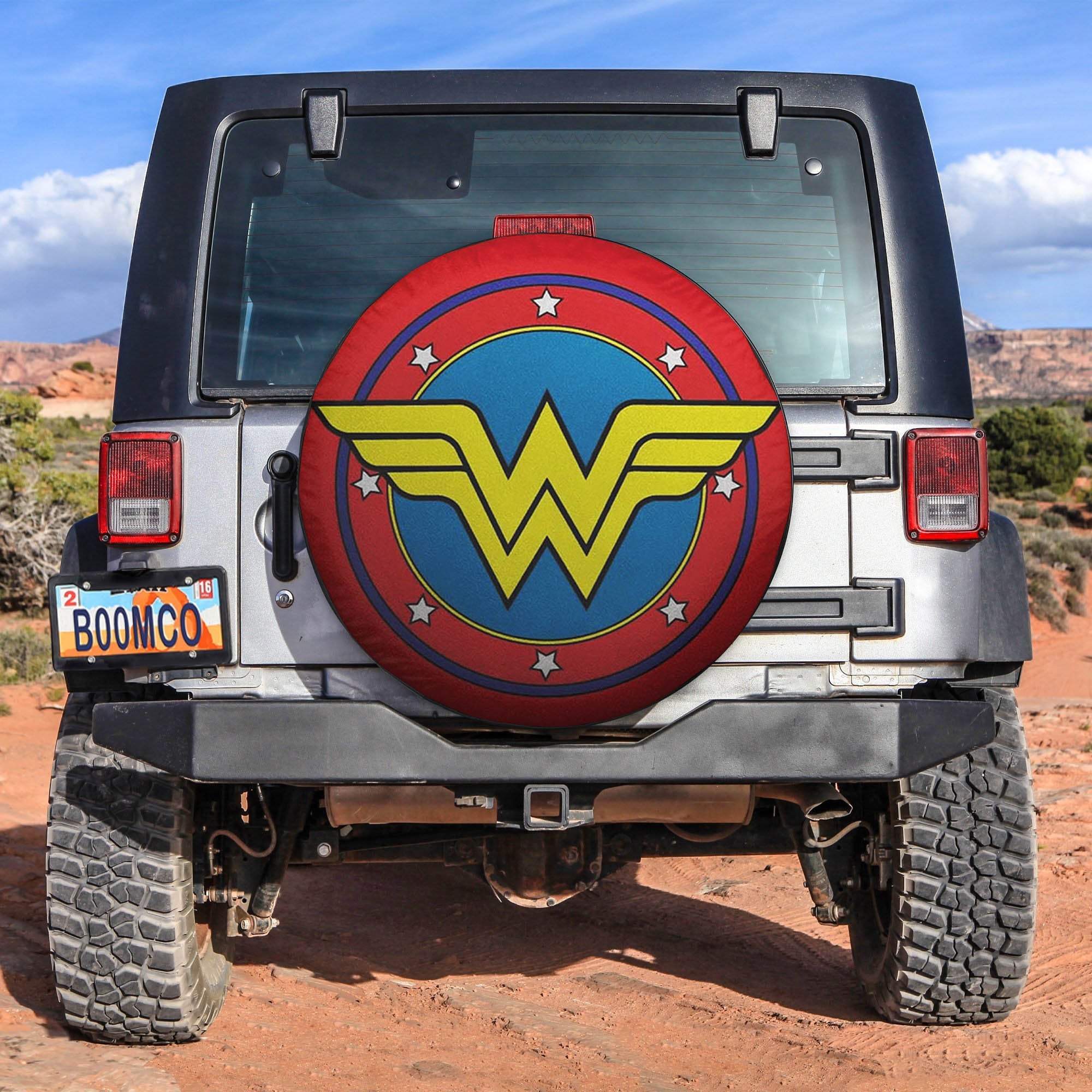 Wonder Woman Fashion Spare Tire Covers Gift For Campers Nearkii