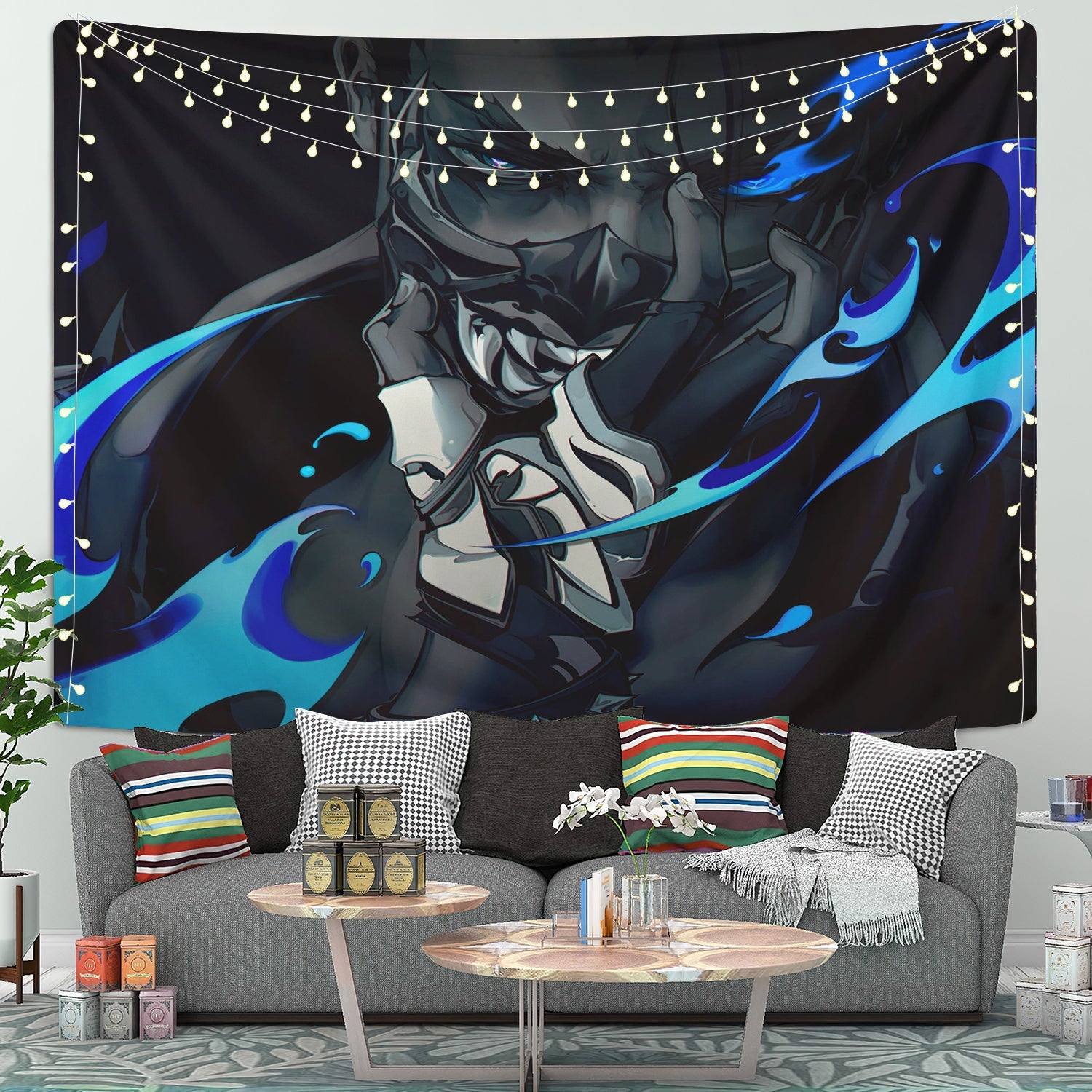 Yoru Valorant Tapestry Room Decor Nearkii