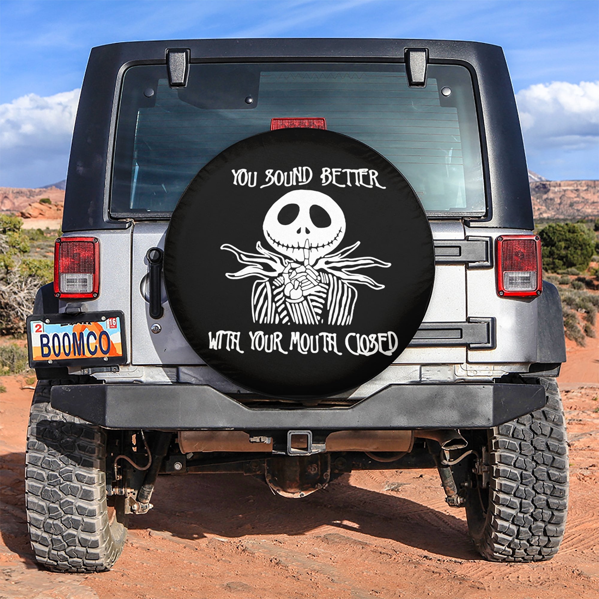 You Sound Better Jack Skellington Nightmare Before Christmas Car Spare Tire Covers Gift For Campers Nearkii