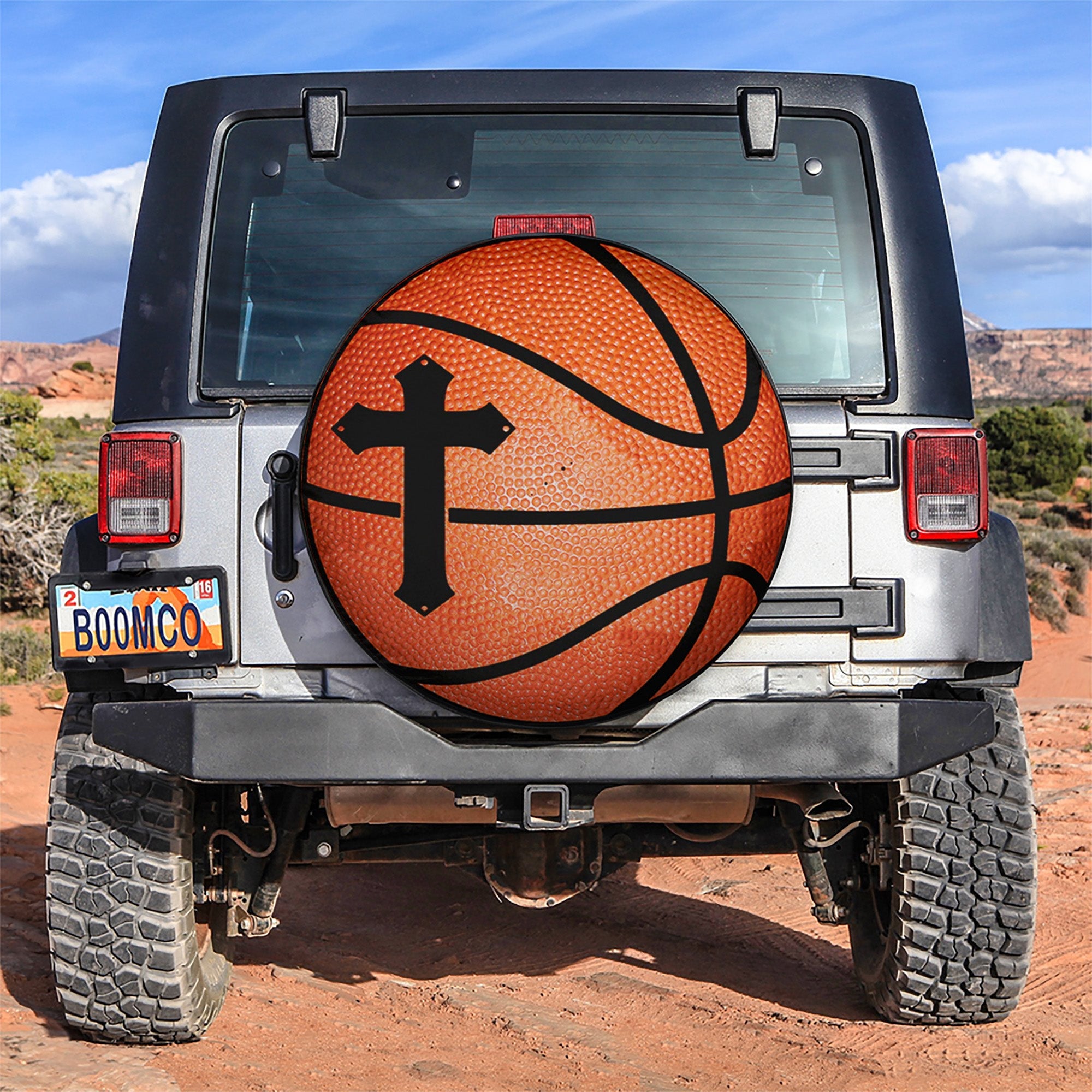 God Gift Basketball Lovers Car Spare Tire Covers Gift For Campers Nearkii