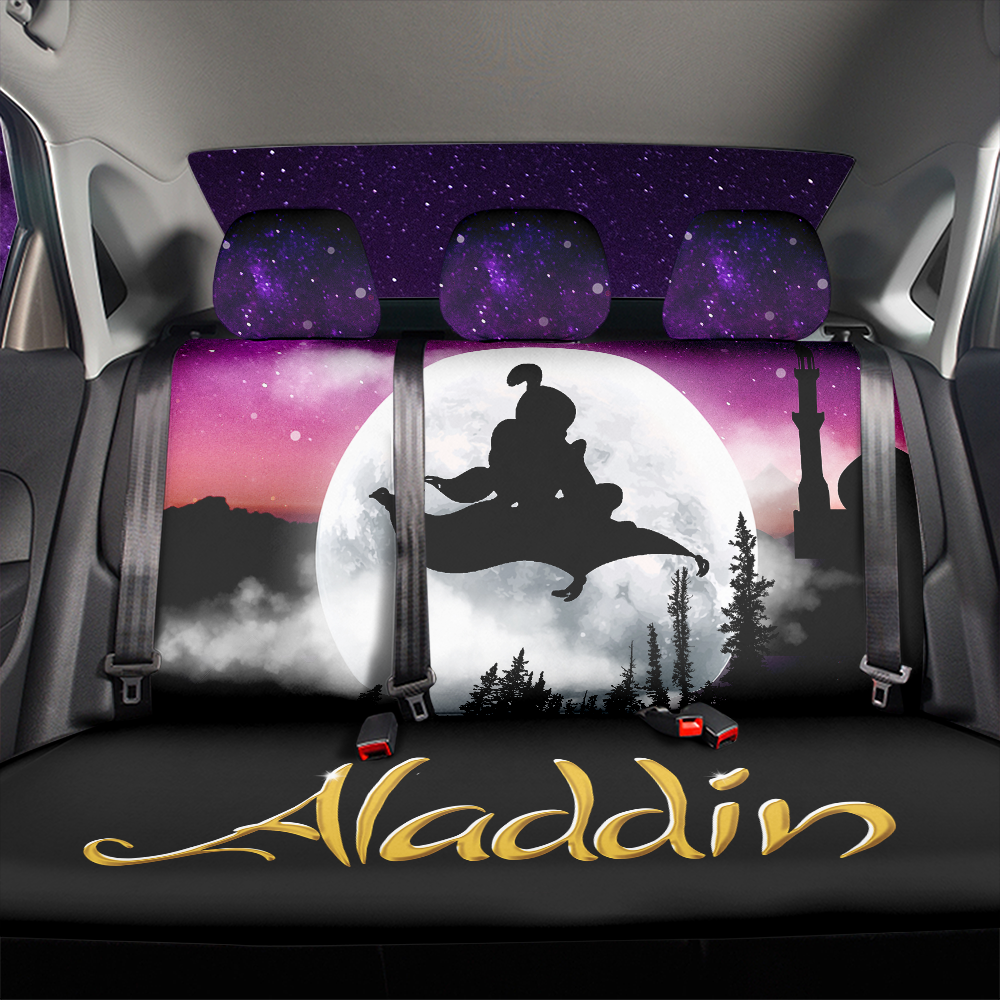 Aladin Moon Night Car Back Seat Covers Decor Protectors Nearkii