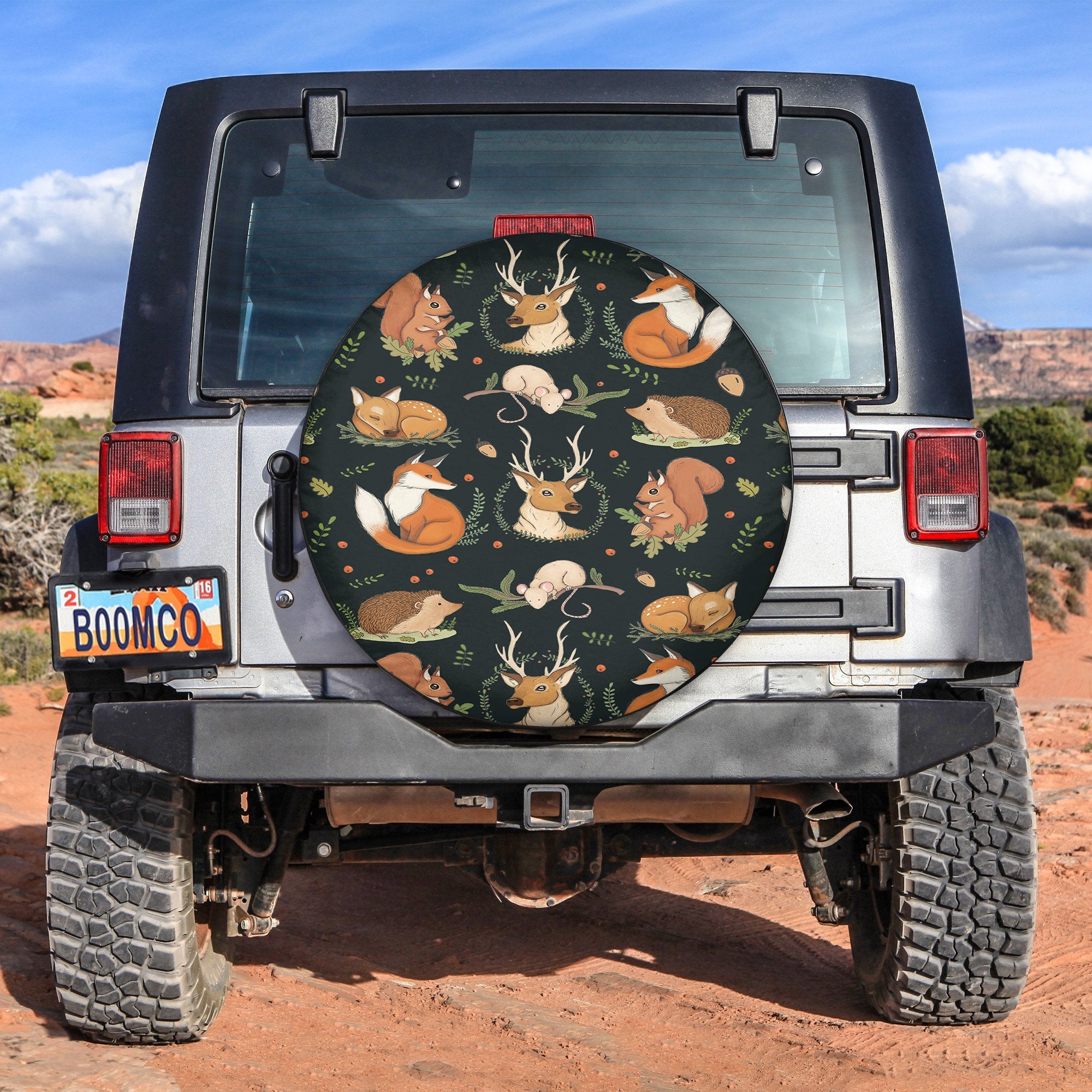 Animal 1 Spare Tire Cover Gift For Campers Nearkii