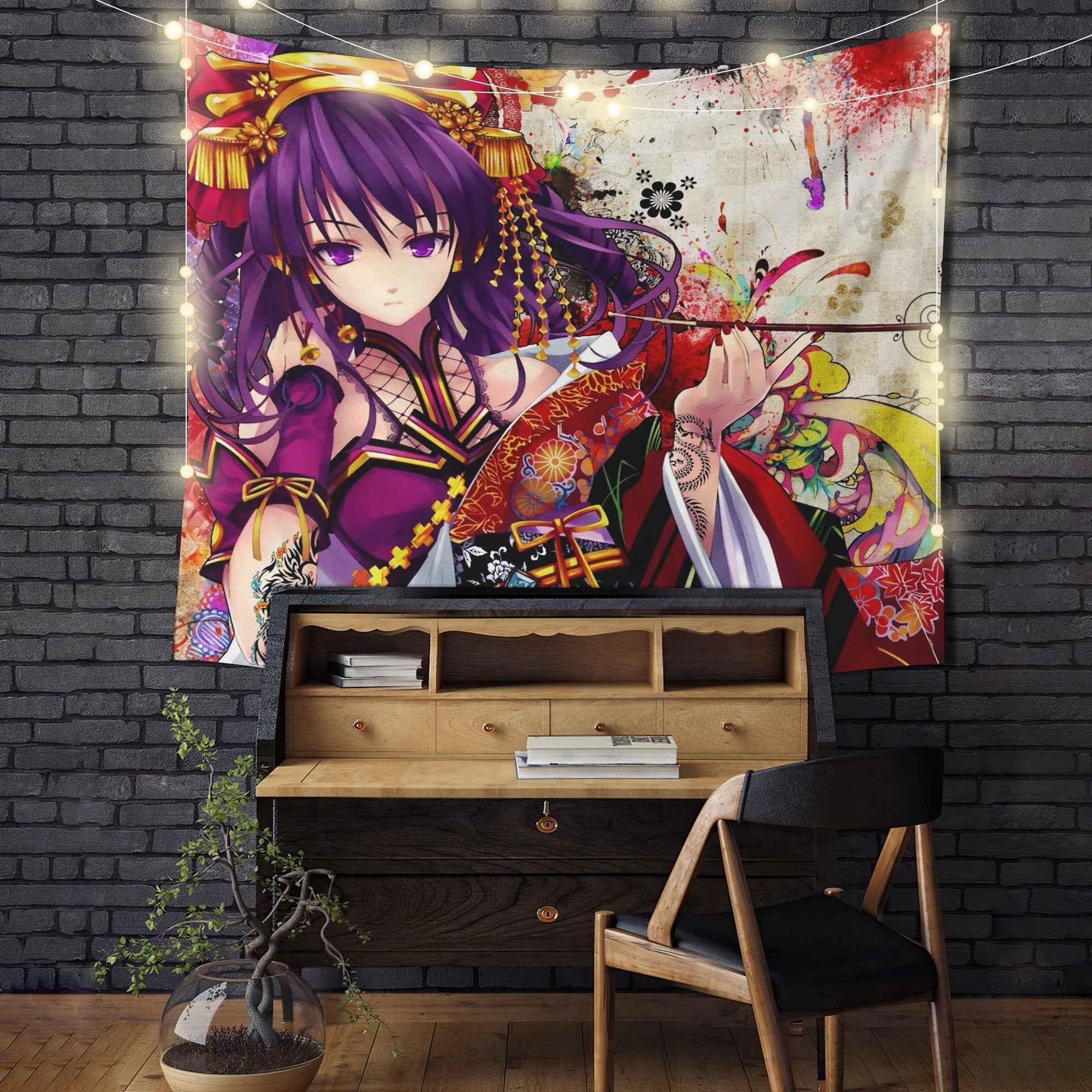 Anime Girl Tapestry Room Decor Nearkii