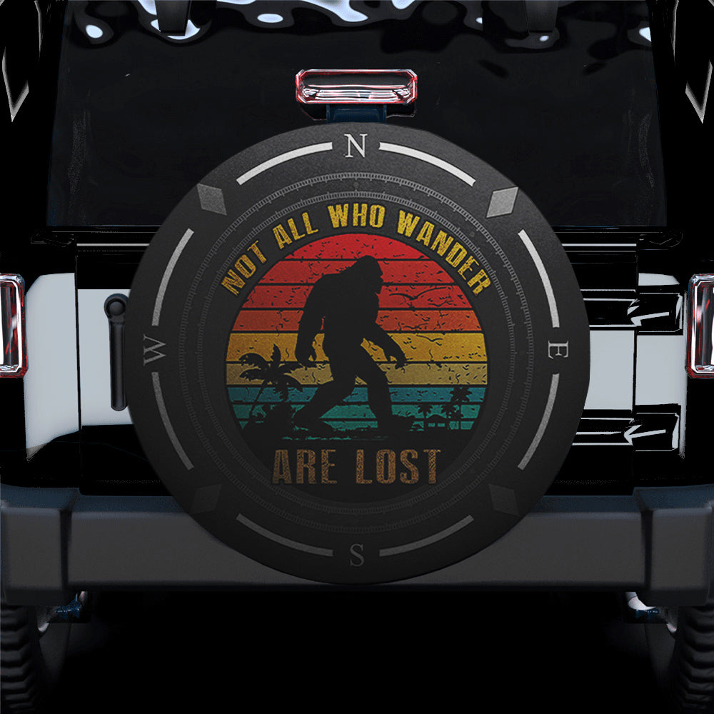 Bigfoot Spare Tire Cover Gift For Campers Nearkii