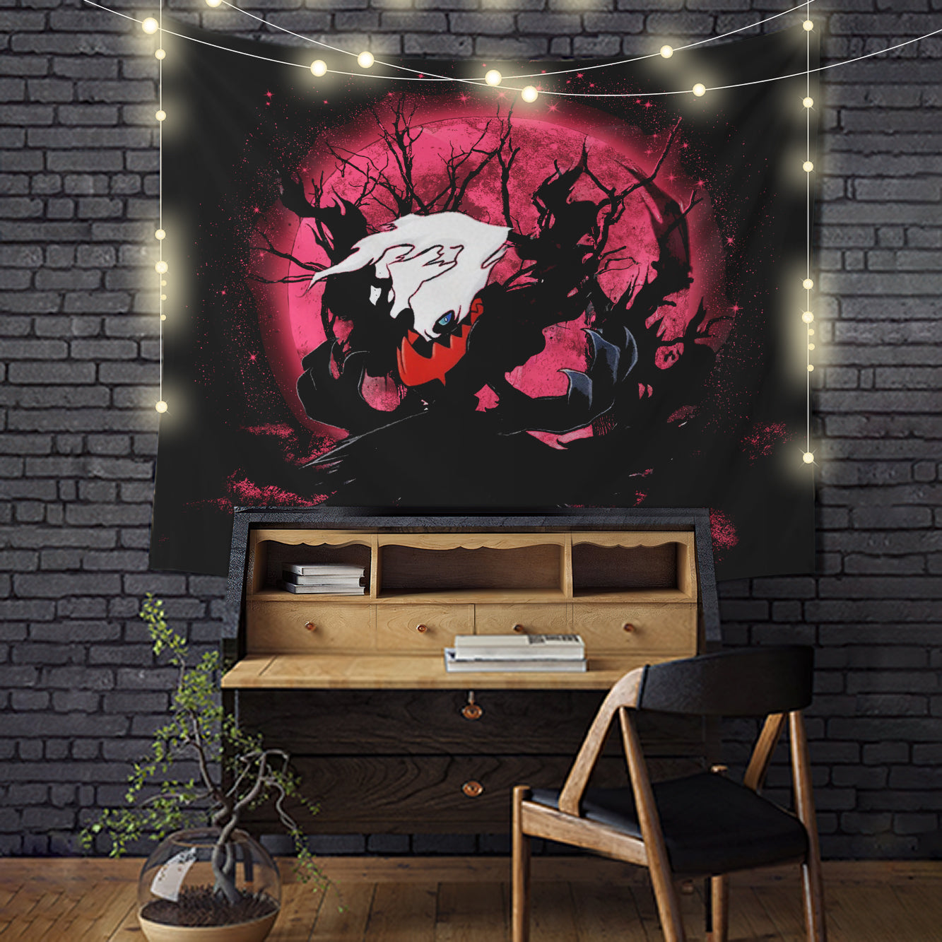 Darkrai Pokemon Ghost Moonlight Tapestry Room Decor Nearkii