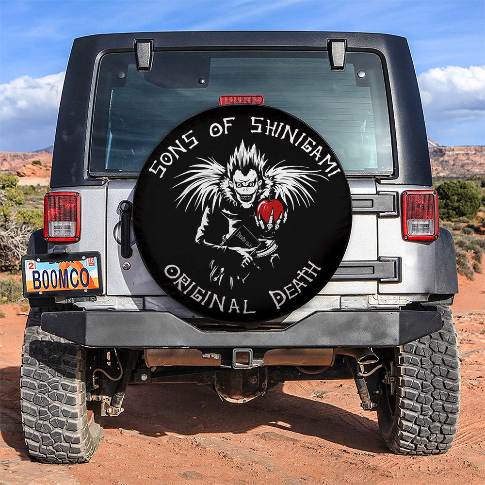 Death Note Ryuk Car Spare Tire Covers Gift For Campers Nearkii