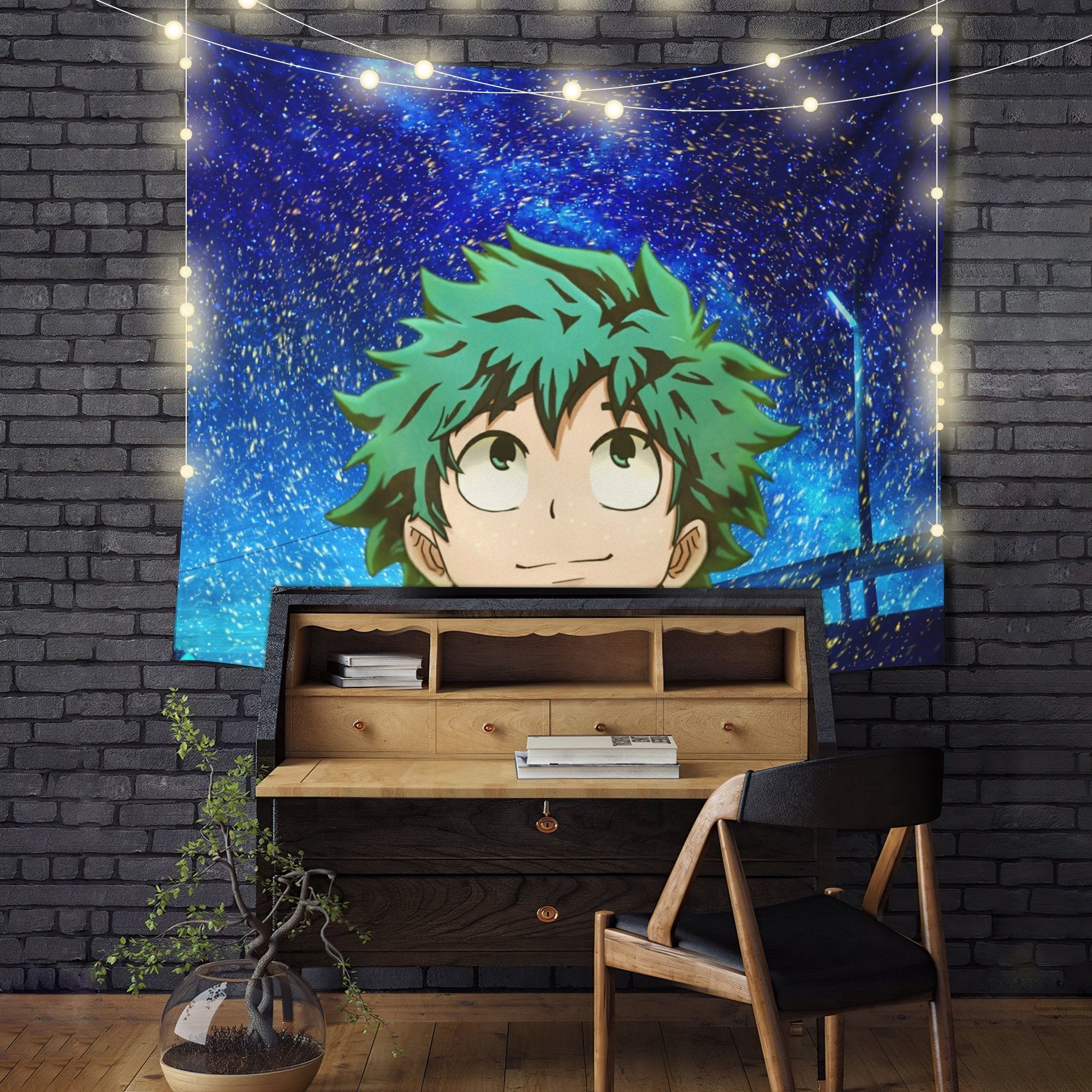 Deku Anime Tapestry Room Decor Nearkii