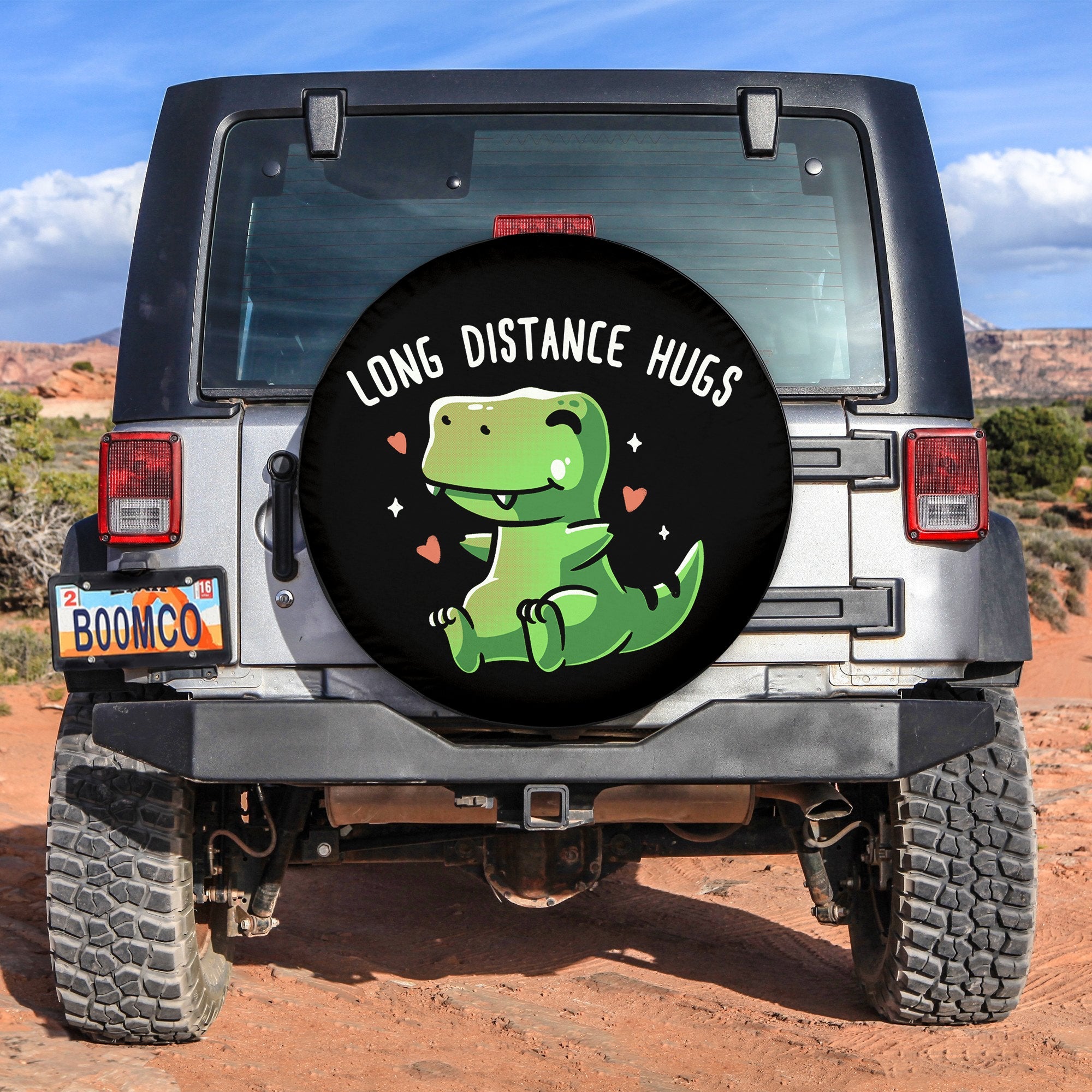 Dinosaur Cute Spare Tire Cover Gift For Campers Nearkii