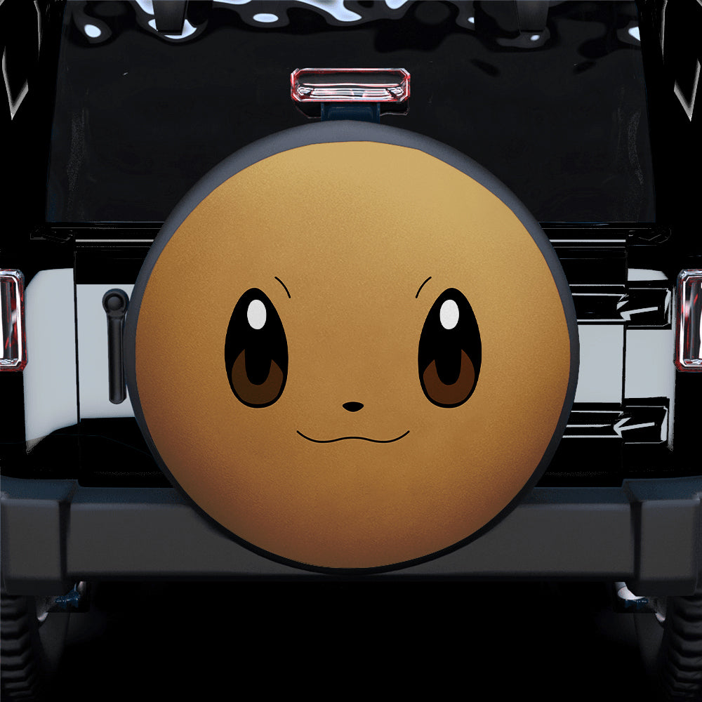 Pokemon Eevee Cute Jeep Car Spare Tire Covers Gift For Campers Nearkii