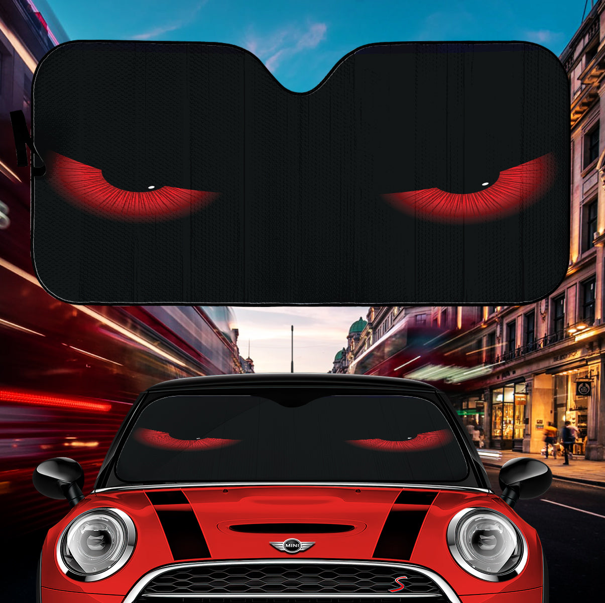 Evil Eyes Car Sun Shades Windshield Accessories Decor Gift Nearkii