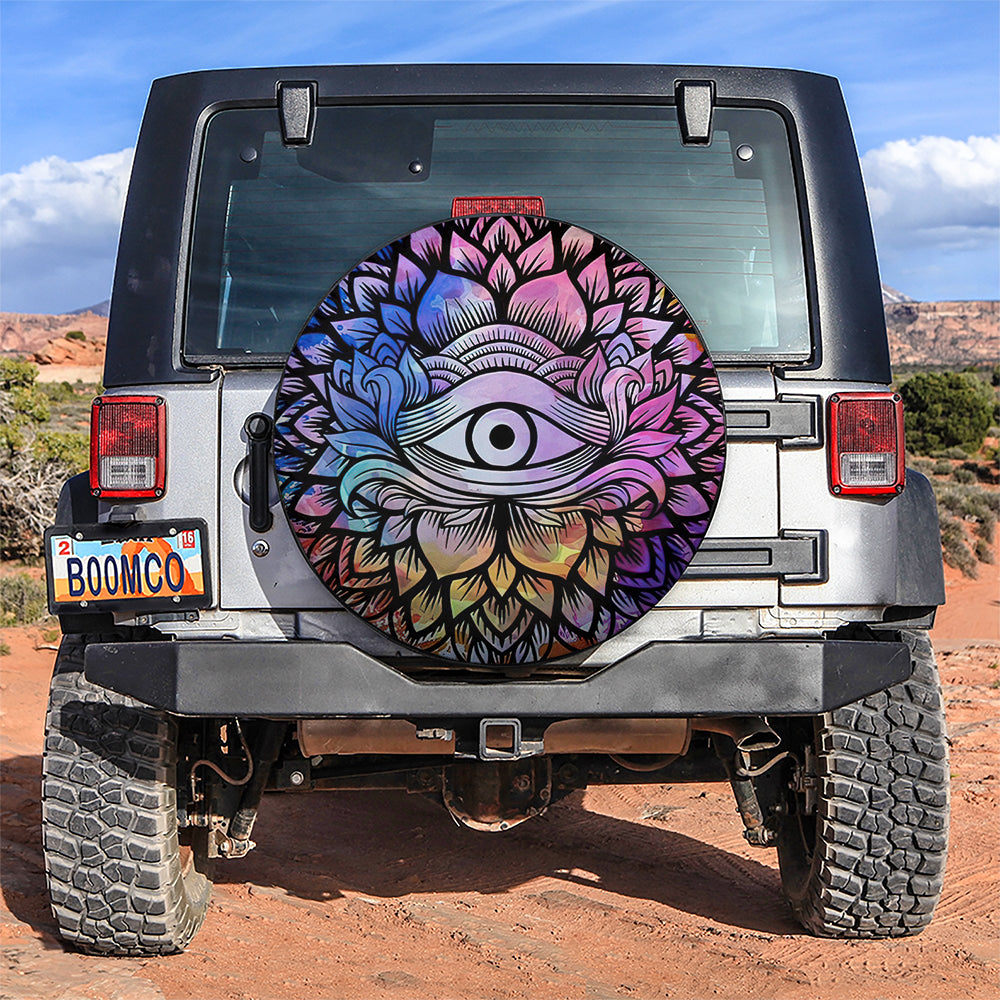 Eye Mandala Car Spare Tire Covers Gift For Campers Nearkii