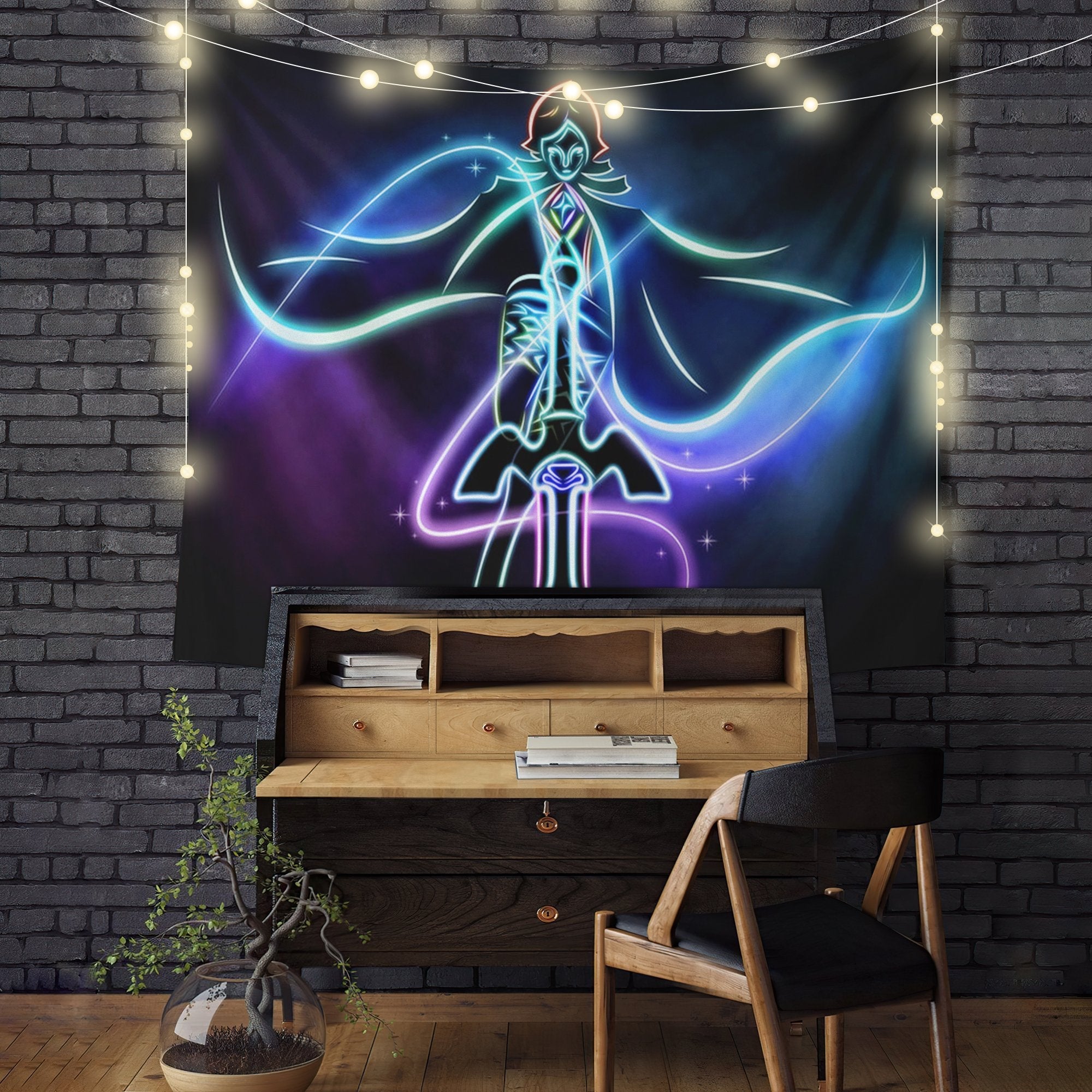 Fee And The Master Sword The Legend Of Zelda Tapestry Room Decor Nearkii