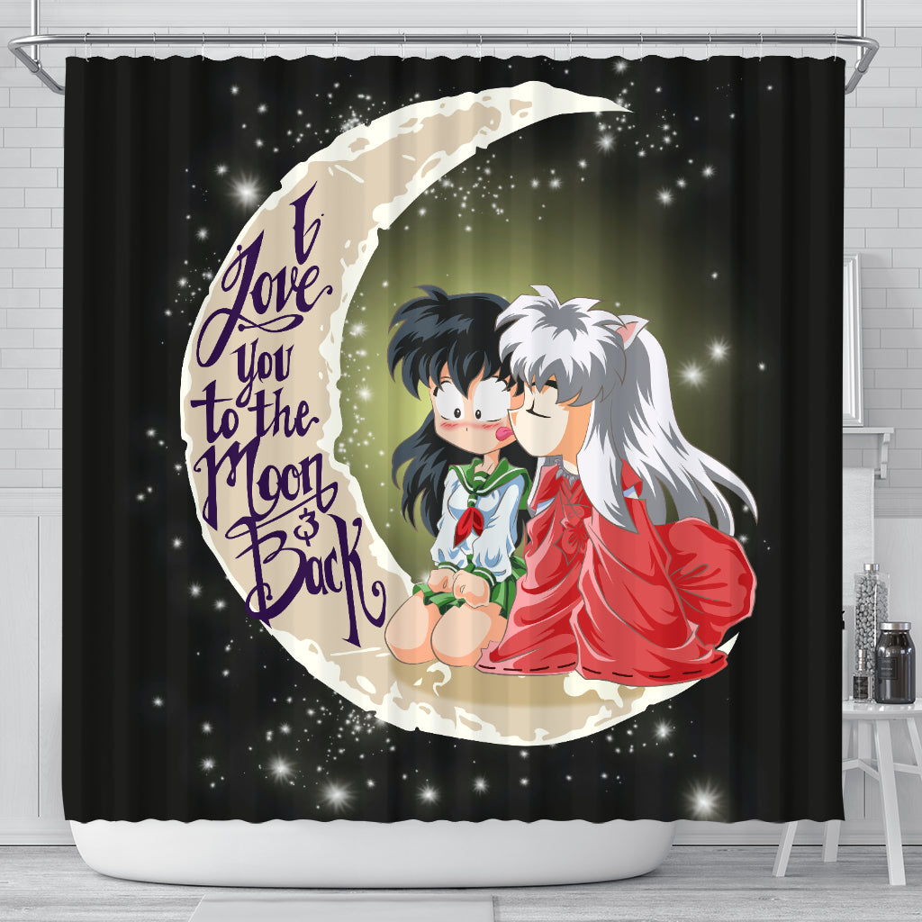 Inuyasha Kagome Shower Curtain Nearkii