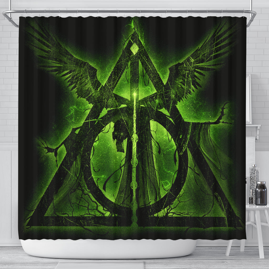 Harry Potter Moonlight Shower Curtain Nearkii