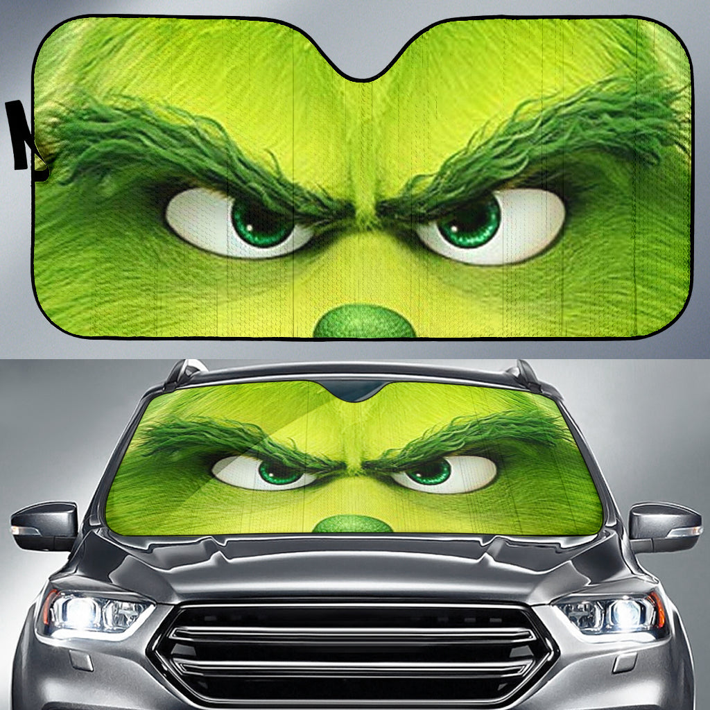 Grinch Eyes Car Auto Sunshades Nearkii