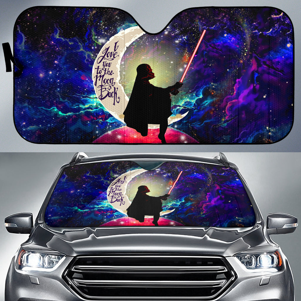 Star War Love You To The Moon Galaxy Car Auto Sunshades Nearkii