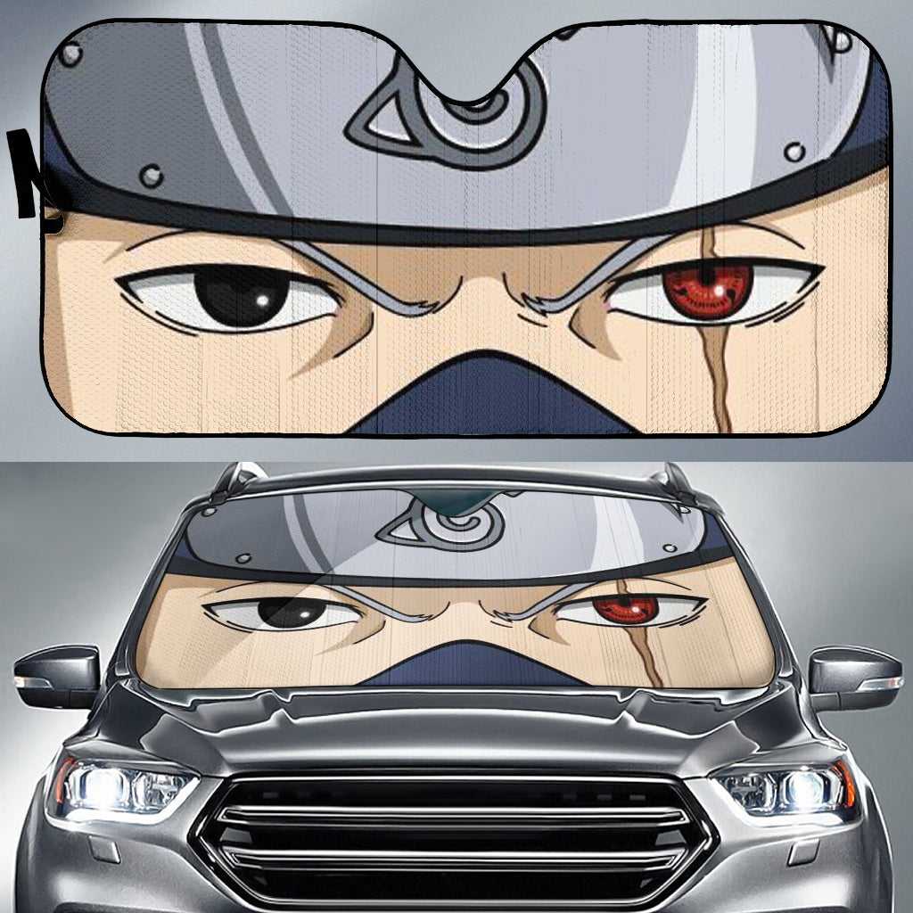 Kakashi Naruto Eyes Car Auto Sunshades Nearkii