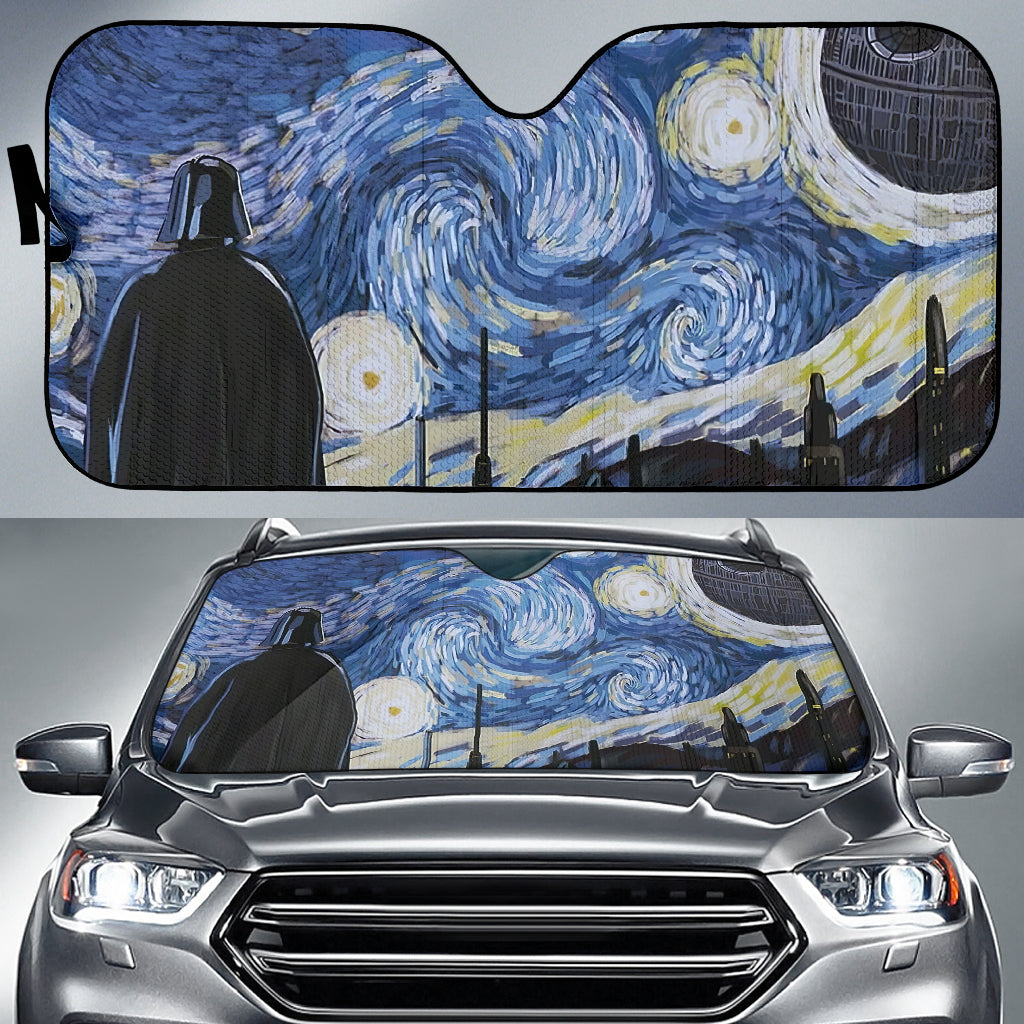 Darth Vader Starry Night Car Auto Sunshades Nearkii