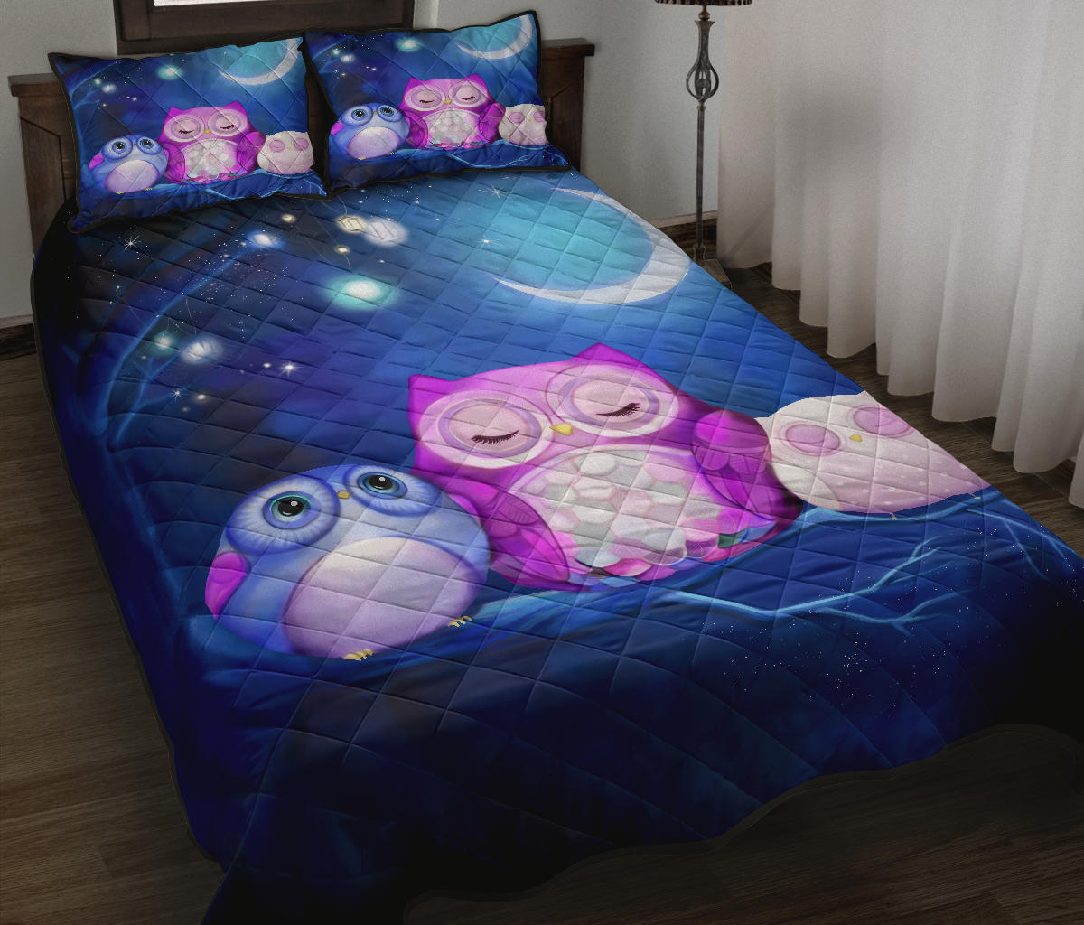 Owl Quilt Bed Sets Nearkii