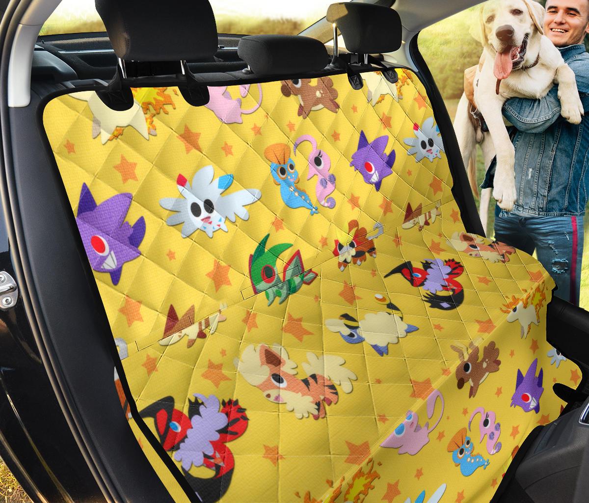 pokemon-chibi-pattern-cute-yellow-pet-seat-cover