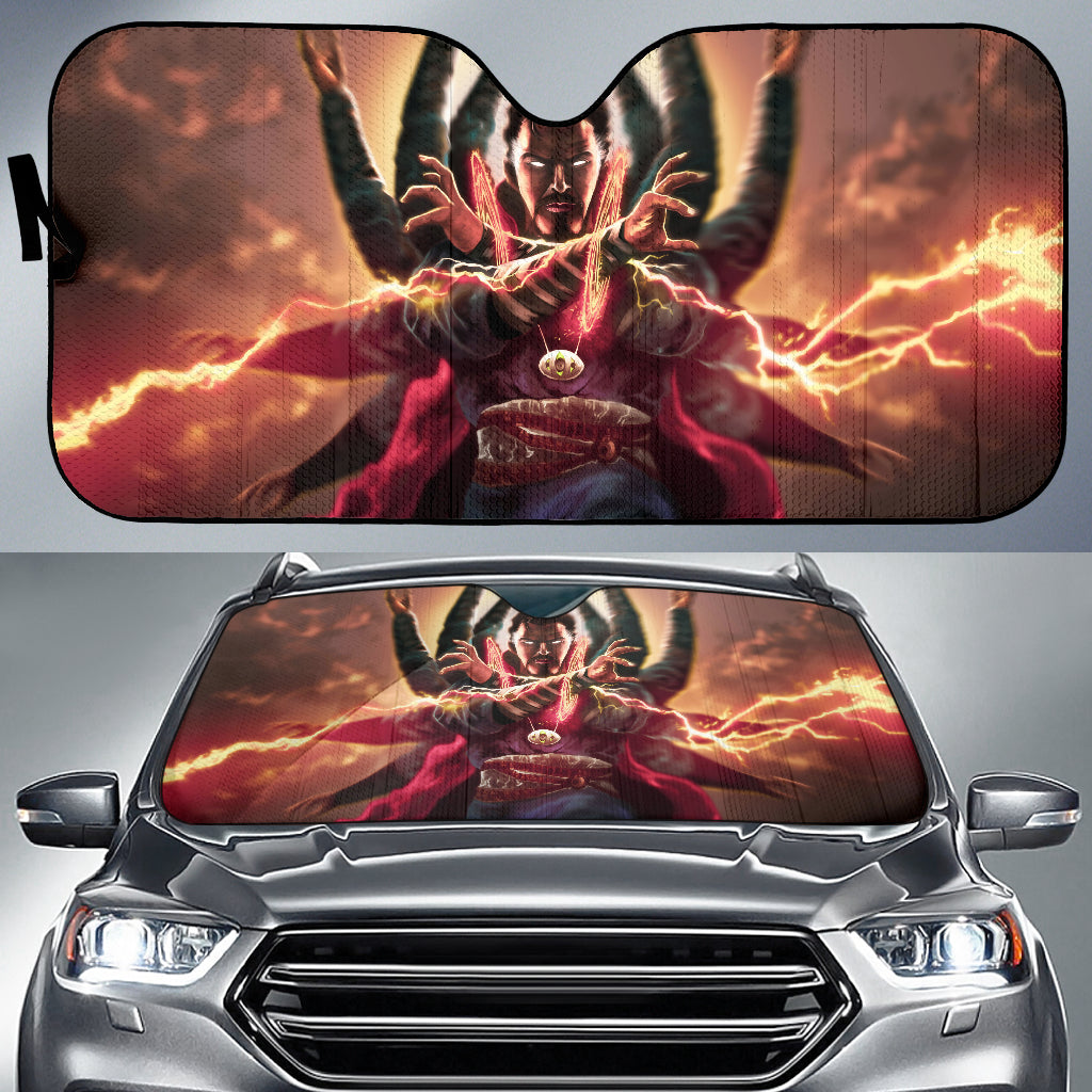 Dr Strange Casting Spell Car Auto Sunshades Nearkii