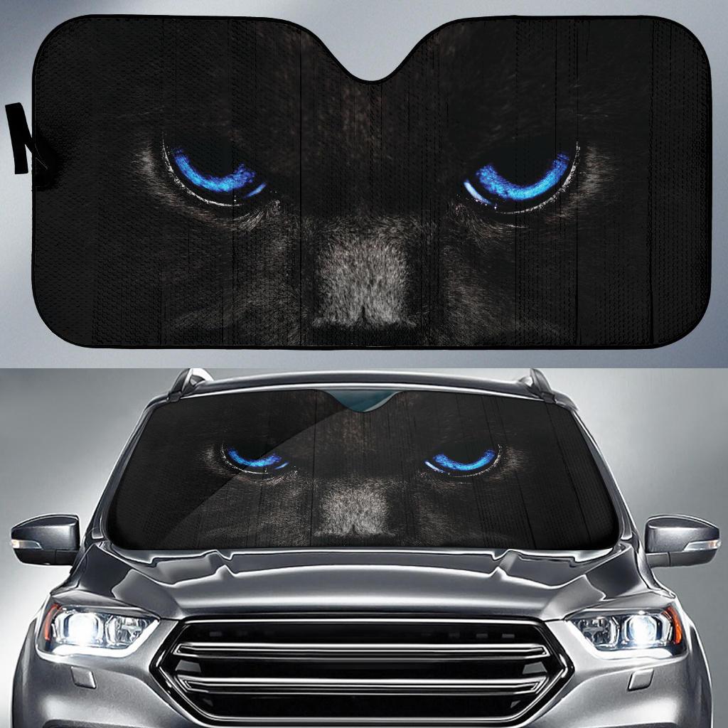 Dark Animals Eyes Car Sun Shades Windshield Accessories Decor Gift Nearkii