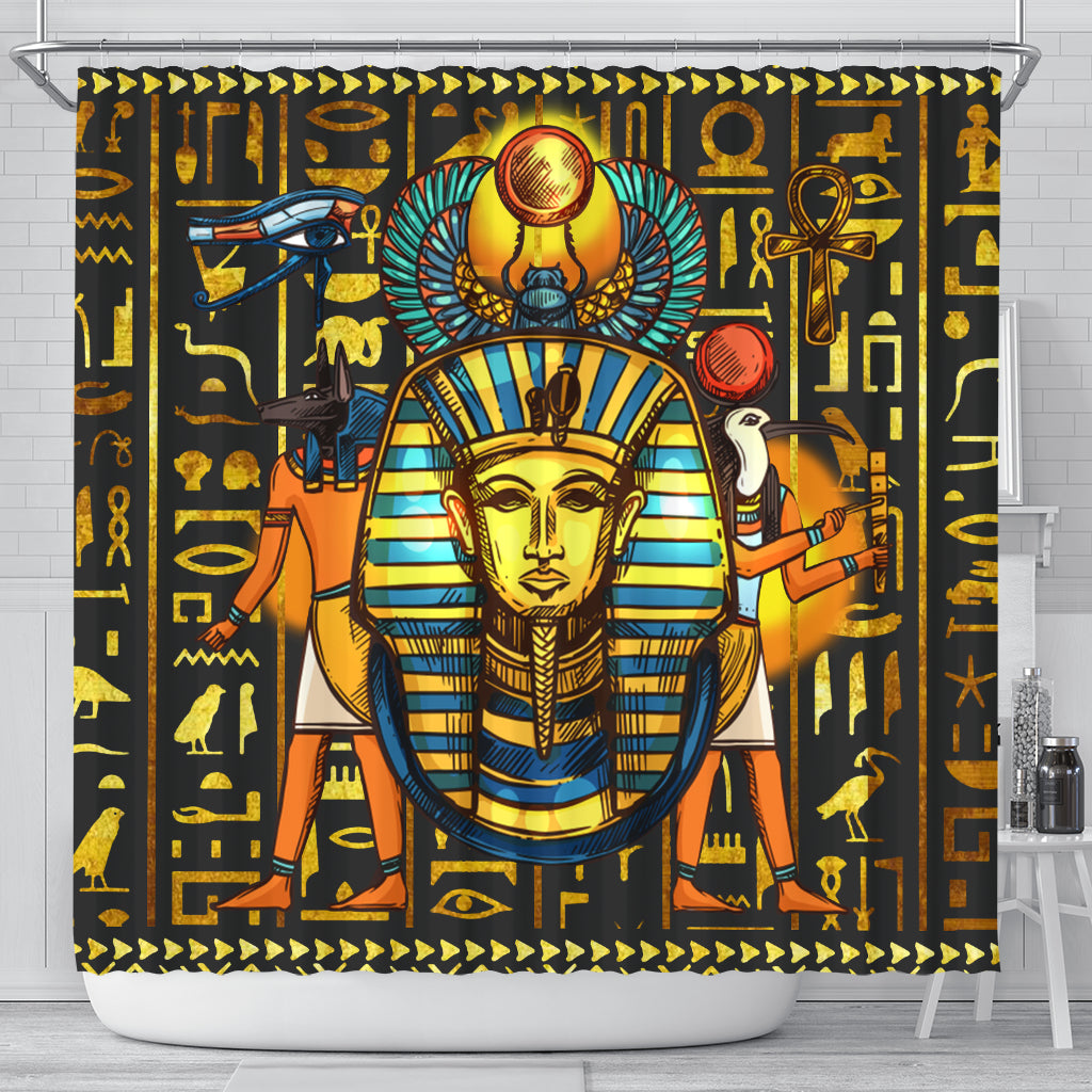 Gods Of Egypt Shower Curtain Nearkii