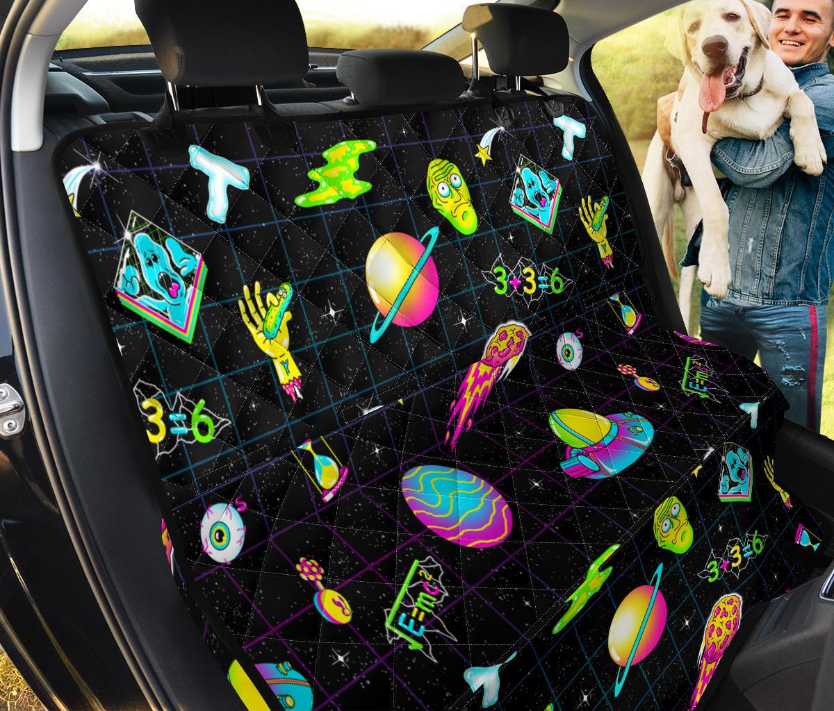 rick-and-morty-university-pet-seat-cover