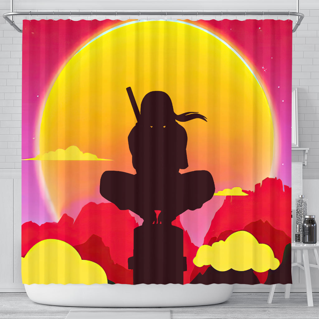 Itachi Naruto Shower Curtain Nearkii