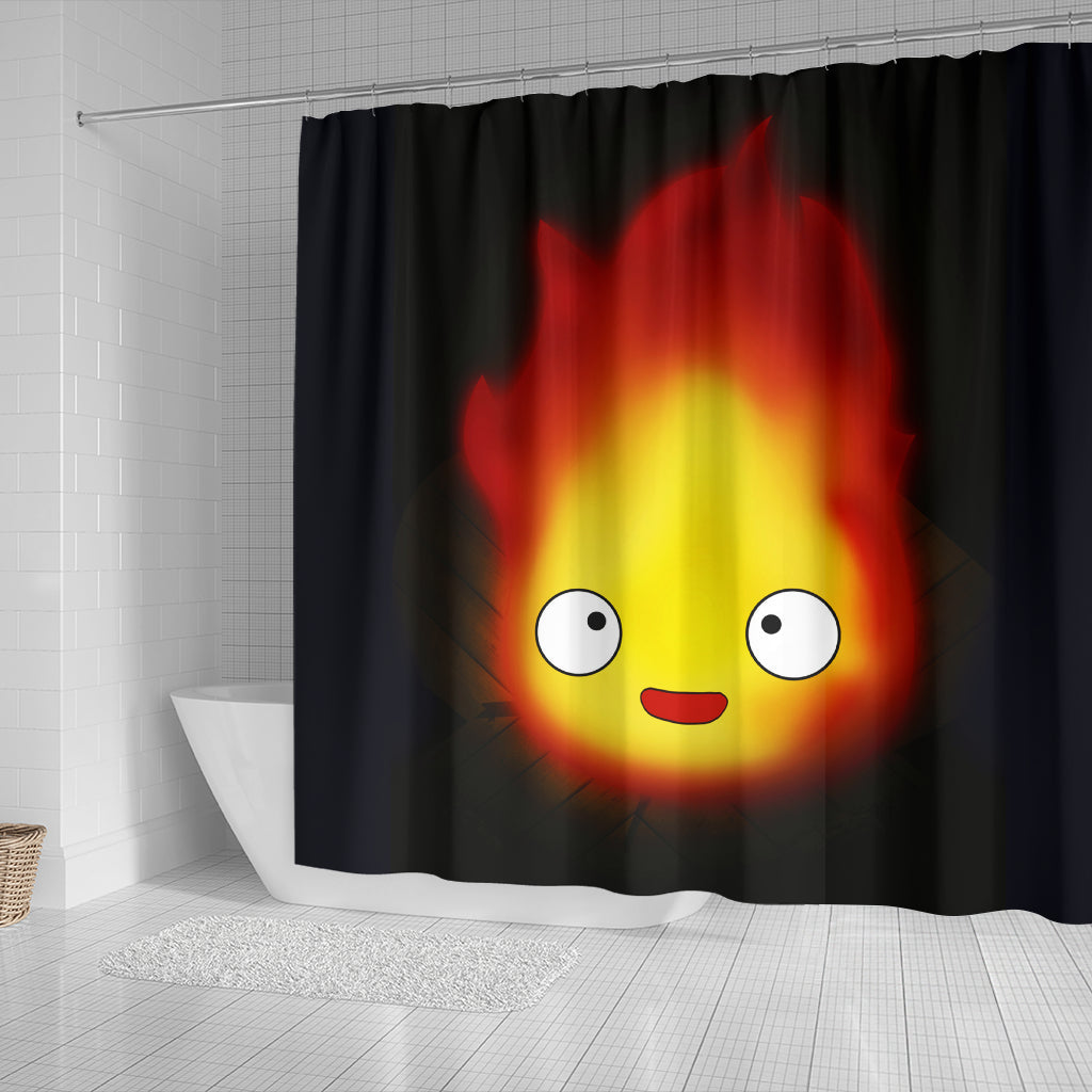 Calcifer Shower Curtain Nearkii