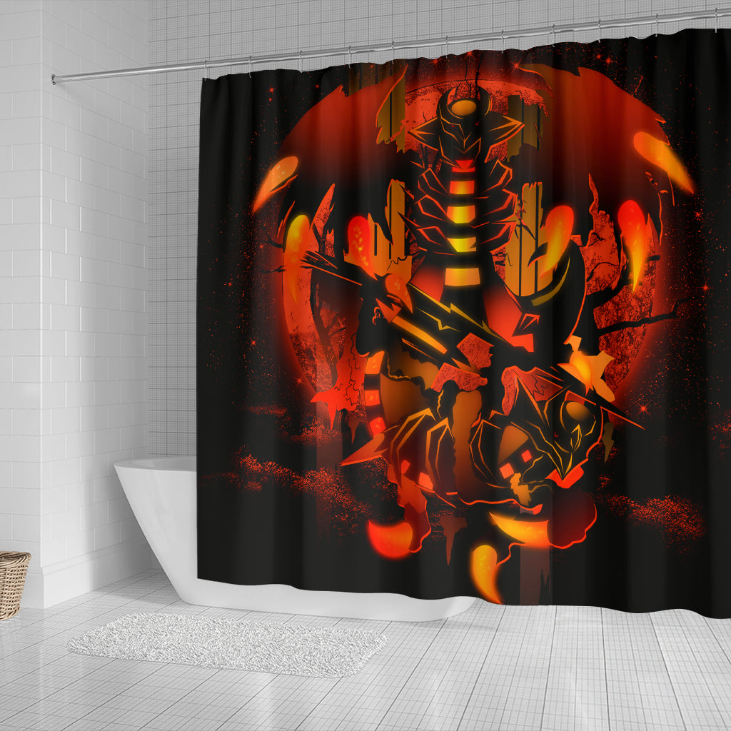 Giratina Legend Pokemon Moonlight Shower Curtain Nearkii