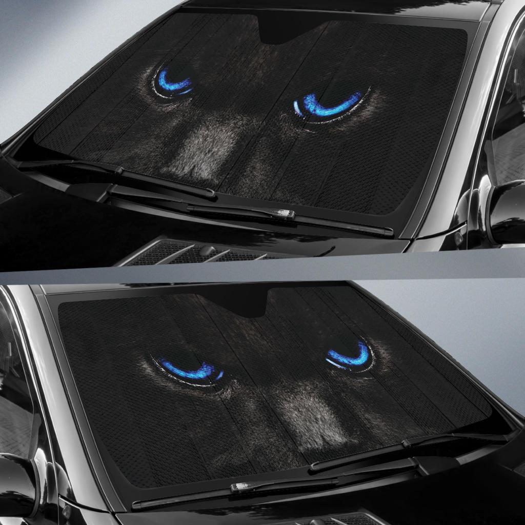 Dark Animals Eyes Car Sun Shades Windshield Accessories Decor Gift Nearkii