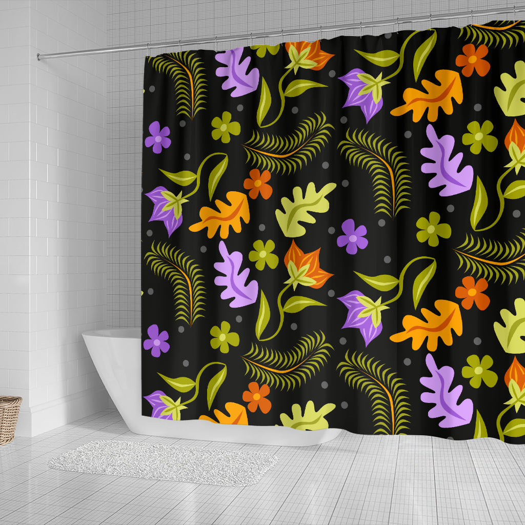 Flowers Shower Curtain Nearkii