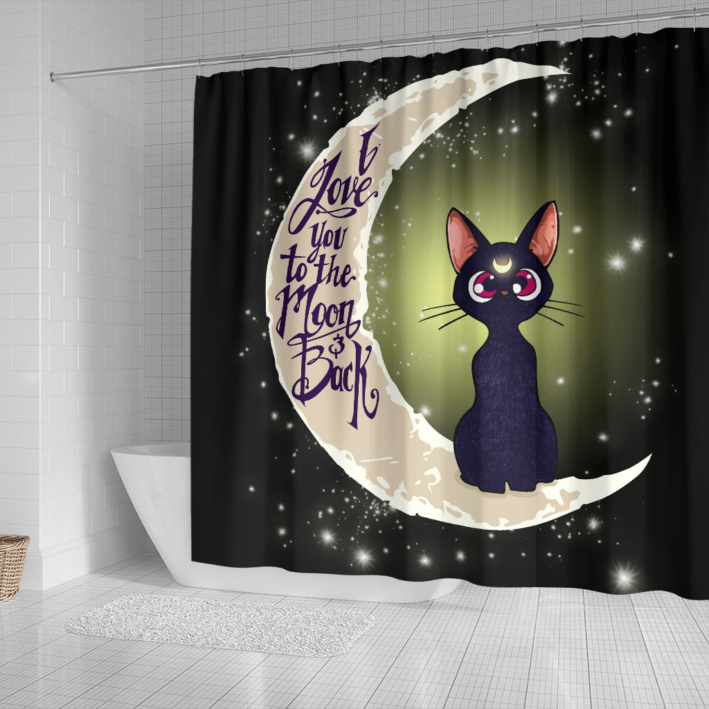 Luna Sailor Moon Shower Curtain Nearkii