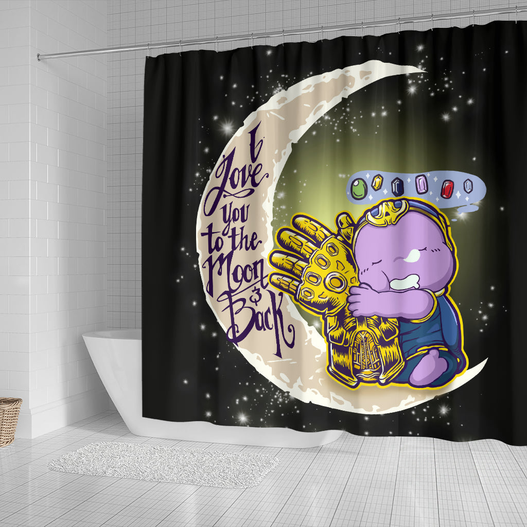 Cute Thanos Shower Curtain Nearkii