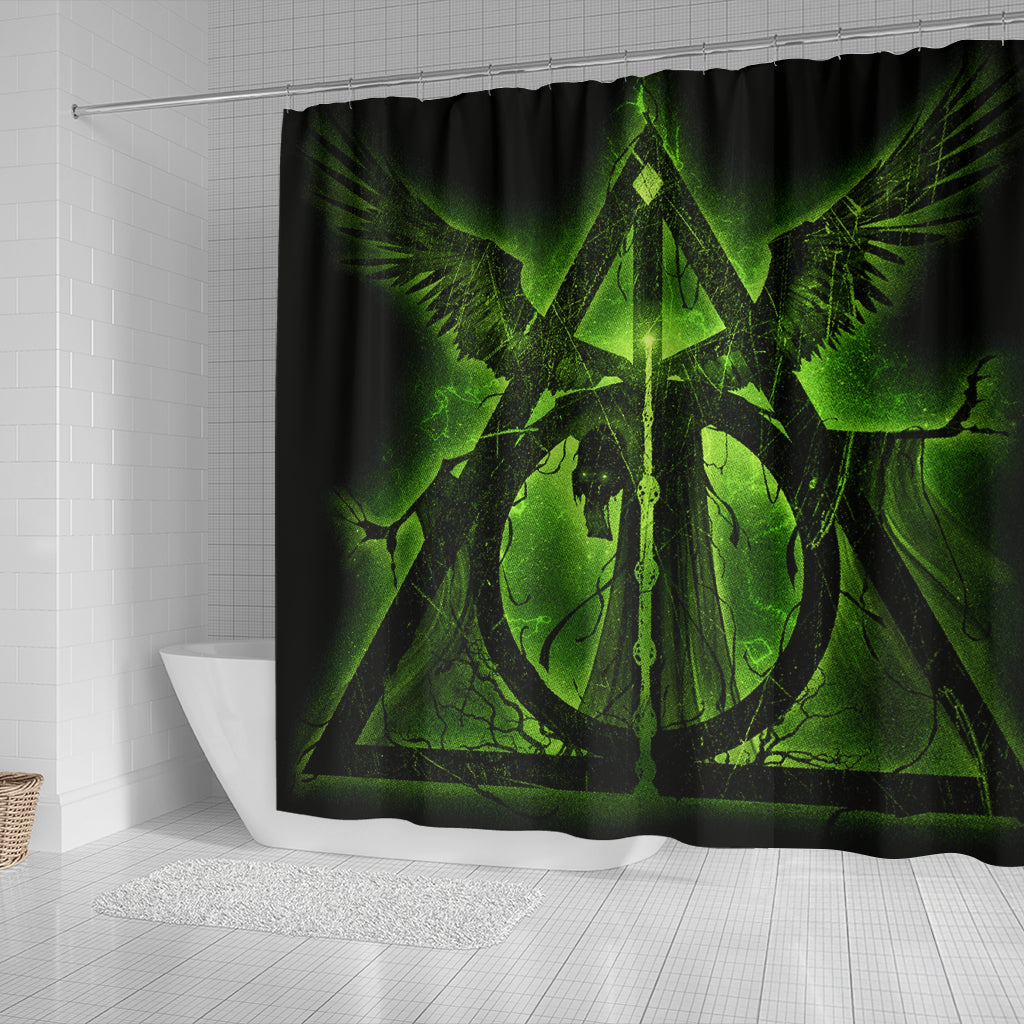 Harry Potter Moonlight Shower Curtain Nearkii