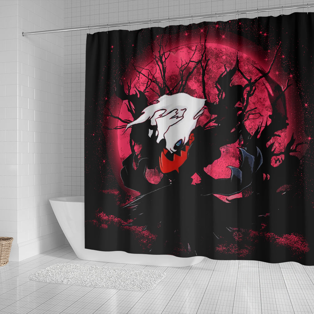 Darkrai Pokemon Moonlight Shower Curtain Nearkii