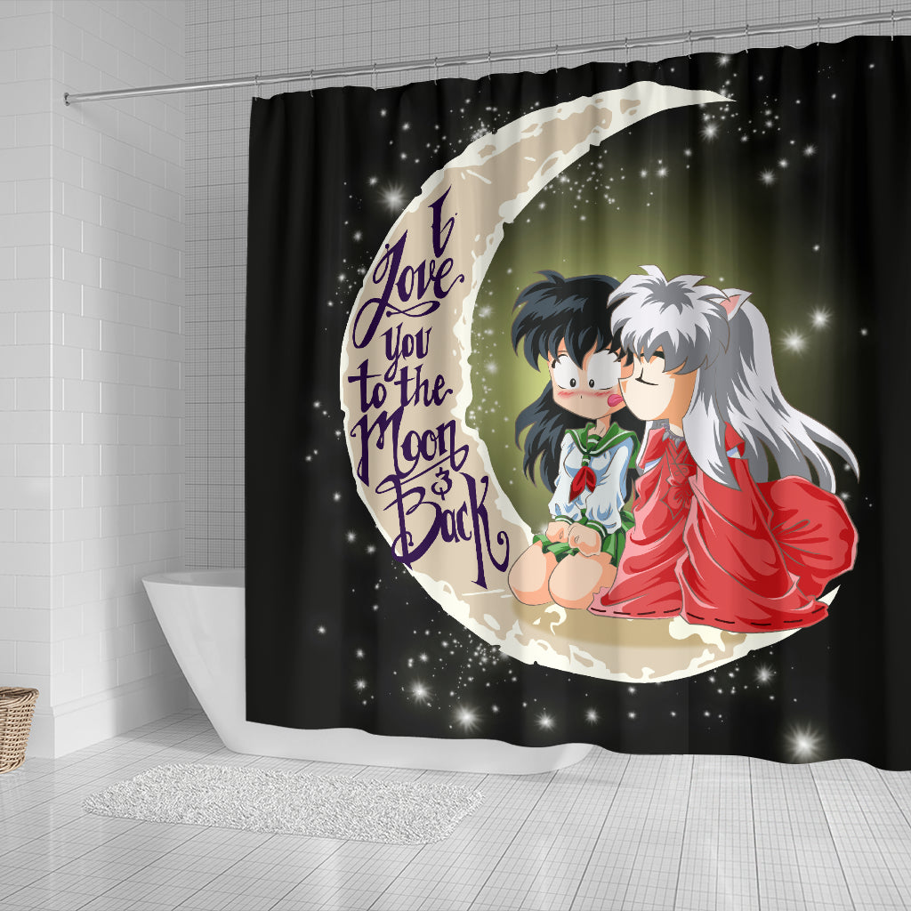 Inuyasha Kagome Shower Curtain Nearkii