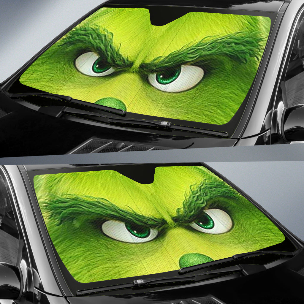 Grinch Eyes Car Auto Sunshades Nearkii