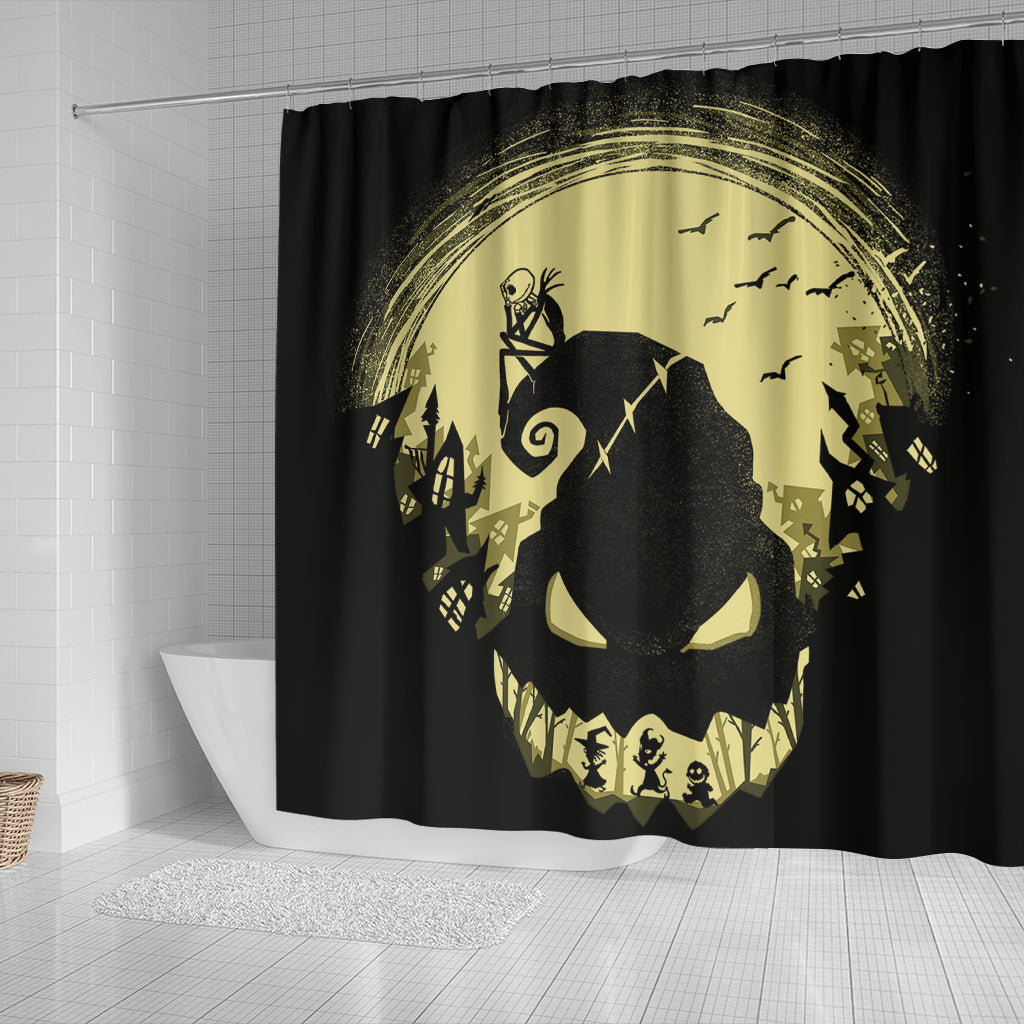 Nightmare Before Christmas Shower Curtain Nearkii