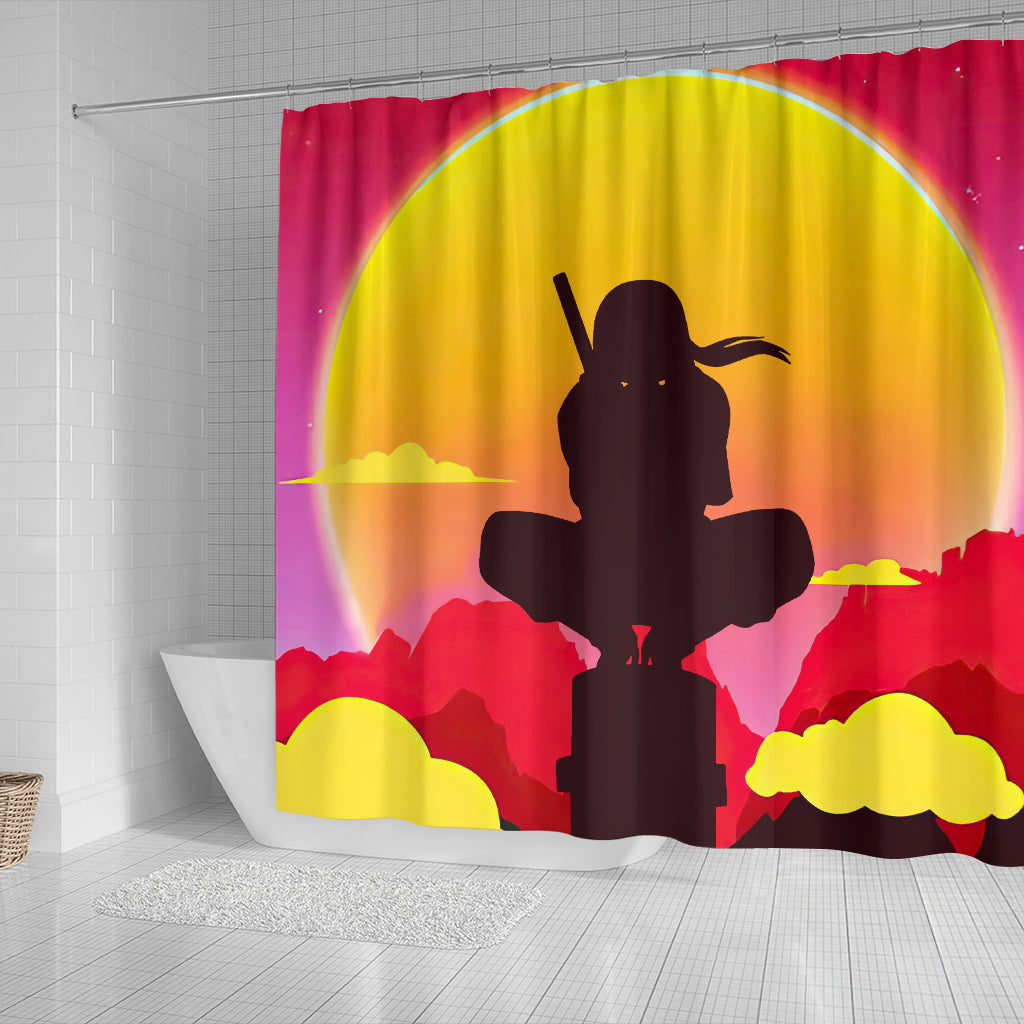 Itachi Naruto Shower Curtain Nearkii