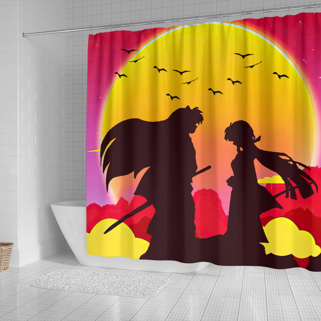 Inuyahsa Sunset Shower Curtain Nearkii